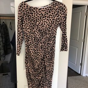 CHEETAH PRINT MATERNITY DRESS